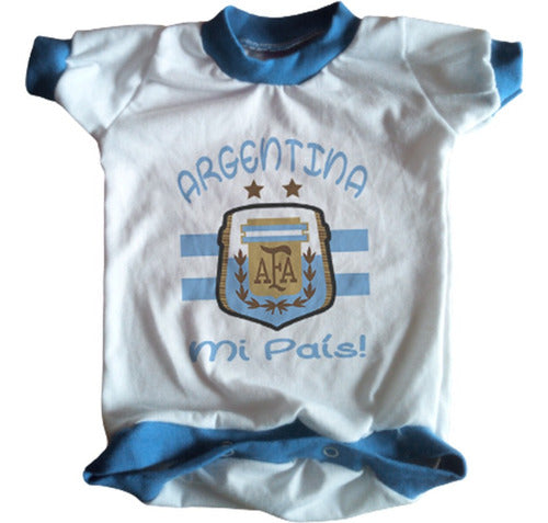 Genérica Body Bebe Selección Argentina Afa 1