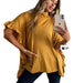 Divinas Reylav Poncho Or Sweater With Flouncy Side Details 4