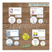 Diseñando Personalized School Labels - Water Resistant 6