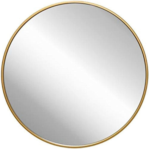 HBCY Creations Gold Circle Wall Mirror 24 Inch 0