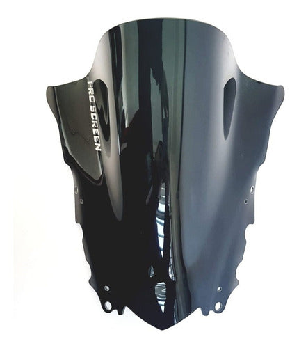 Curtain Pro Screen Parabrisas P/ Yamaha R3 34cm Alto Negro 0