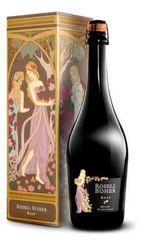 Rosell Boher Rosé Sparkling Wine with Case 0