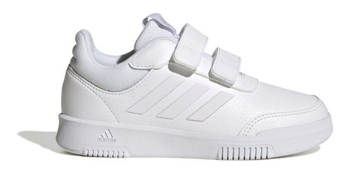 adidas Tensaur 2.0 White Tennis Shoes for Kids 0