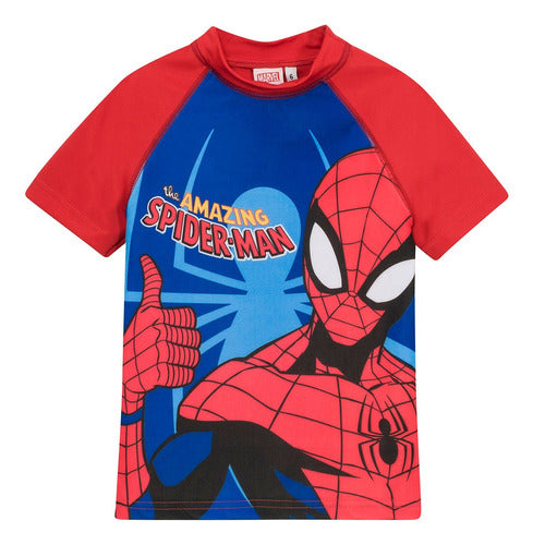 Marvel Spiderman Short Sleeve UV50 Sun Protection Shirt 6