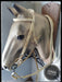 PG Double Headstall and Reins with Ring (Folded) in Leather 1