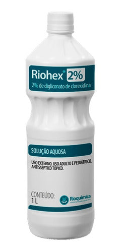 Clorexidina Riohex 2% Solução Aquosa 1 Litro - Rioquimica 0