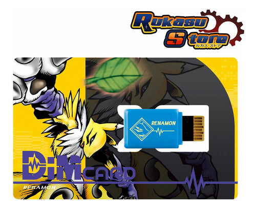 Digimon Tamers Dimcard Gp 01 Vol. 01 Renamon Vital Bracelet 0