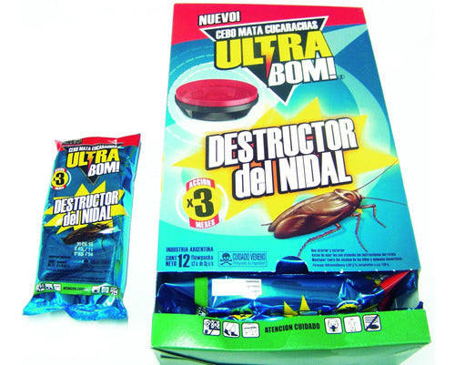 Ynter Industrial Gel Cucarachicida Ultra Bom Paq. X 2 Uni. 0