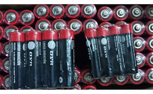 Efftec AA Carbon Batteries Pack of 60 Non-Rechargeable 1.5V 2