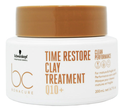 Schwarzkopf Bc Time Restore Q10 Plus Mascara Capilar 200ml 0