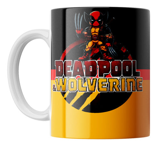 Sublismall Tazas Deadpool Wolverine | Por Mayor X 20 Polimero Plastico 0