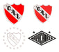 Embroidery Design: Club Independiente Avellaneda Shields X 9 0