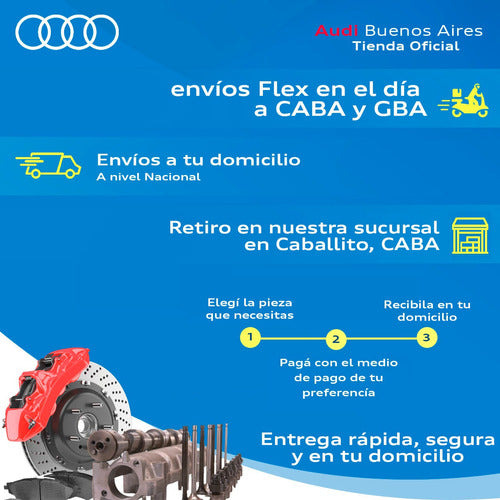 Audi Mecanismo Traba Puerta De Combustible A3 2005 Al 2013 3