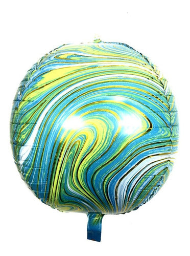 Tu Mundo Inflated Marble Balloon 56 Cm 0