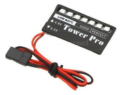 Generic Rc Tower Model 4.8V-6V 7 Led Battery Voltage Indicator 3