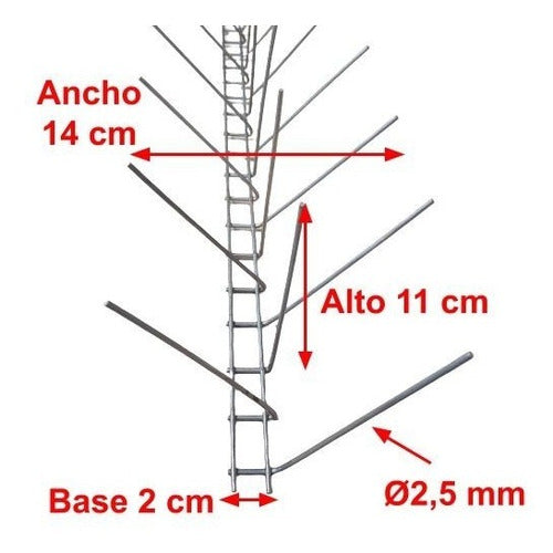 Grupo-Botix 20 Meters Bird Spikes Anti-Bird Pigeon Deterrent 1