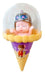 Alitoys Mini Baby Toy Doll in Cone with Hat Colors 0