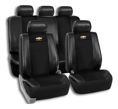 Corduroy Seat Cover Set for Chevrolet Monza 0