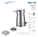 Hydros Calyx Chrome Bathroom Bidet Monobloc Faucet 40911 5