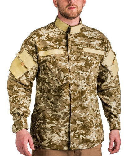 La Ardilla Camping Tactical Jacket ACU Cut Digital Desert Camouflage 0