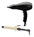 Hot Tools Professional Hair Dryer + Curling Iron Kit 0