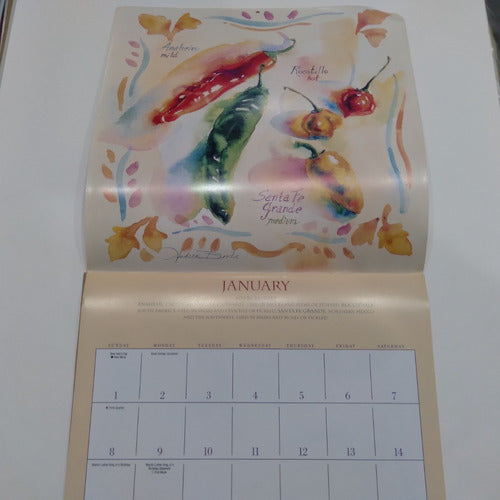 The Chili Pepper 1995 Monthly Calendar 30x30 Hanging 1