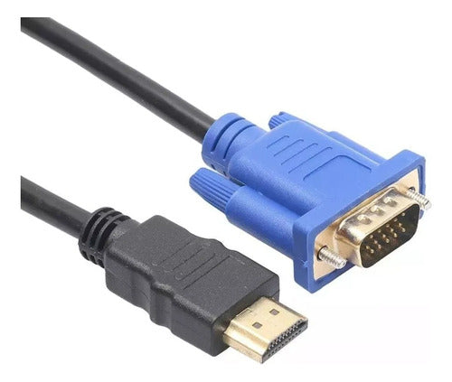 Genérica Cable Adaptador HDMI VGA 3 Metros De Longitud Versión 1.4 0