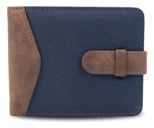 Lincoln's Men's Wallet with Canvas Loop Juno 4