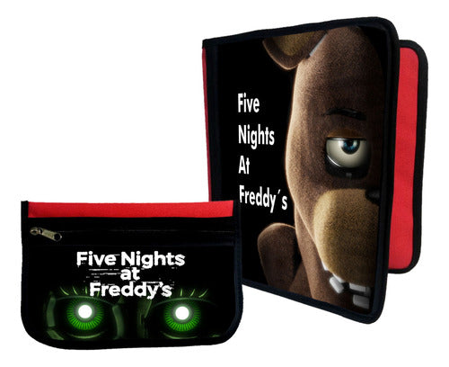 Marrotex Combo Folder + Pencil Case Five Nights At Freddy's #26 0