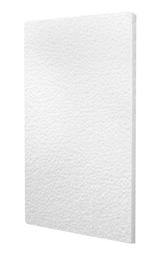 Pack of 20 Styrofoam Polystyrene EPS Boards 1x1x15mm 25kg/m3 0