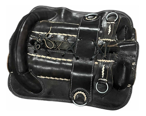 Handmade Leather Work Horse Collar by El Moro Saddlery Factory 1