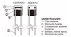 Fusible Termico 130º 250v 2a Aupo Radial 3