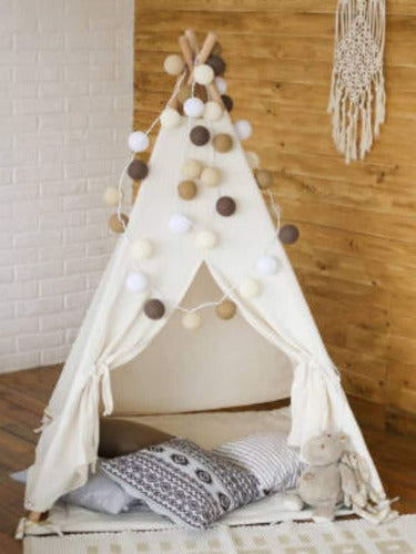 Carpa Indio-tipis Teepe -pijama Party- Tienda Dormilona Niño 5