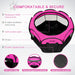 Goozii Foldable Pet Playpen for Dogs - 73cmx73cmx43cm - Pink 3