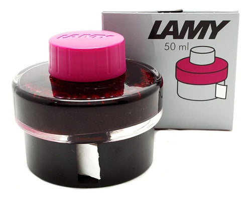 Lamy T52 Pink 50ml Fountain Pen Ink Bottle 0