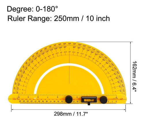 Centro Herramientas Carpentry Angle Finder Level 25 cm 1