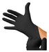Premium Black Nitrile Gloves for Hair Stylists and Barbers x 20 0