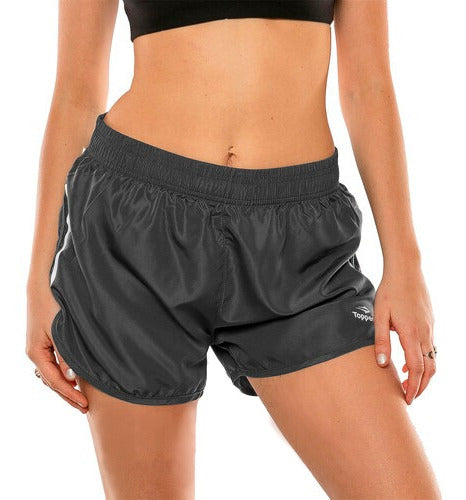 Topper Short Topper Wv Wmn Rng Ii Gris Mujer 0