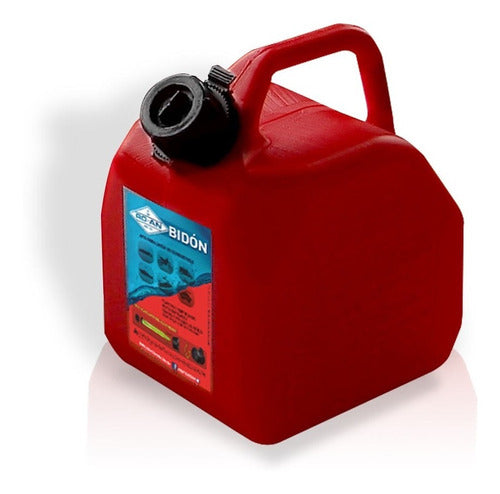 Fuel Canister - Petrol 5 Liters with Spout Approval PNA 0