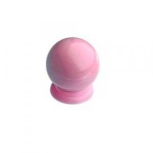 Gecele Button Handle Diameter 22mm Pink 75p (6un) 0