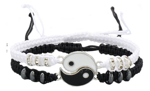 Monkey Jade Pulseras Para Parejas Distancia Yin Yang Para Compartir 1