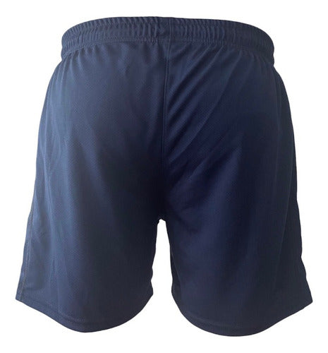 Argentinos Juniors Blue and Red Premium Drifit Shorts 1