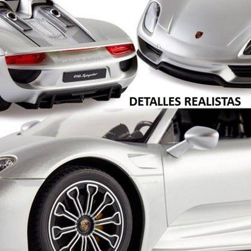 Rastar Porsche 918 Spyder Grande Original Control Remoto 1:14 4