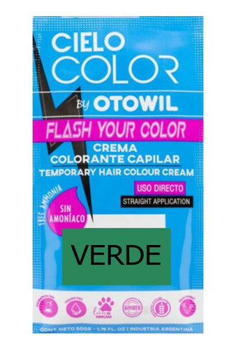 Otowil Cielo Color Kit: Hair Dye + Power Ized + Acid Cream 81