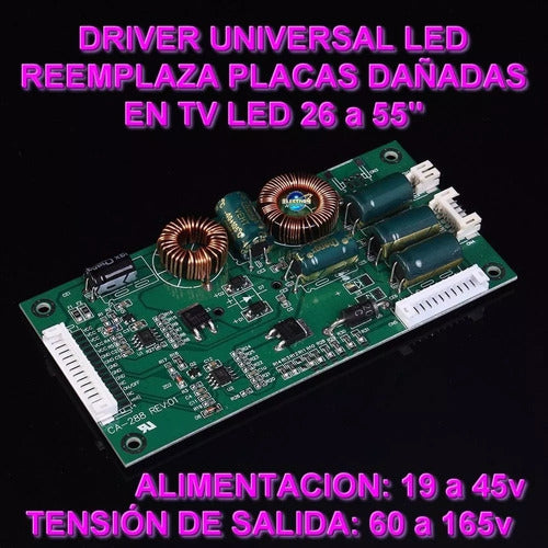 Placa Inverter - Driver Universal Tv Led 26 A 55 Pulgadas 1