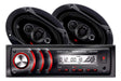 Crown Mustang Stereo + JBL Flex 6x9 Speakers 100 RMS 1