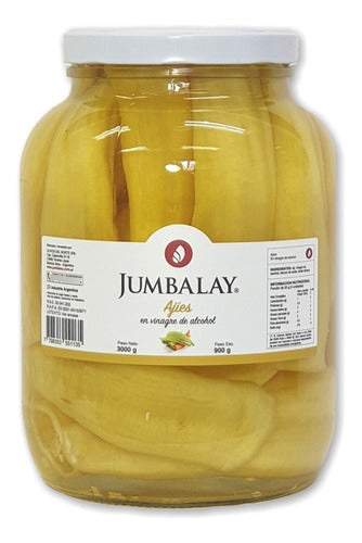 Jumbalay Ajíes En Vinagre X 3 Kg Neto (900 Gr Escurrido) 0