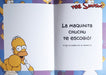 Tarjeta Impresa Maquinita Choo Choo Simpsons - San Valentín 2