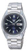 Seiko Snxs77 Automatic Blue Day Date Dial Silver Steel Pulse 0