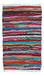 Multicolor Rustic Environment Rug 120 x 180 0